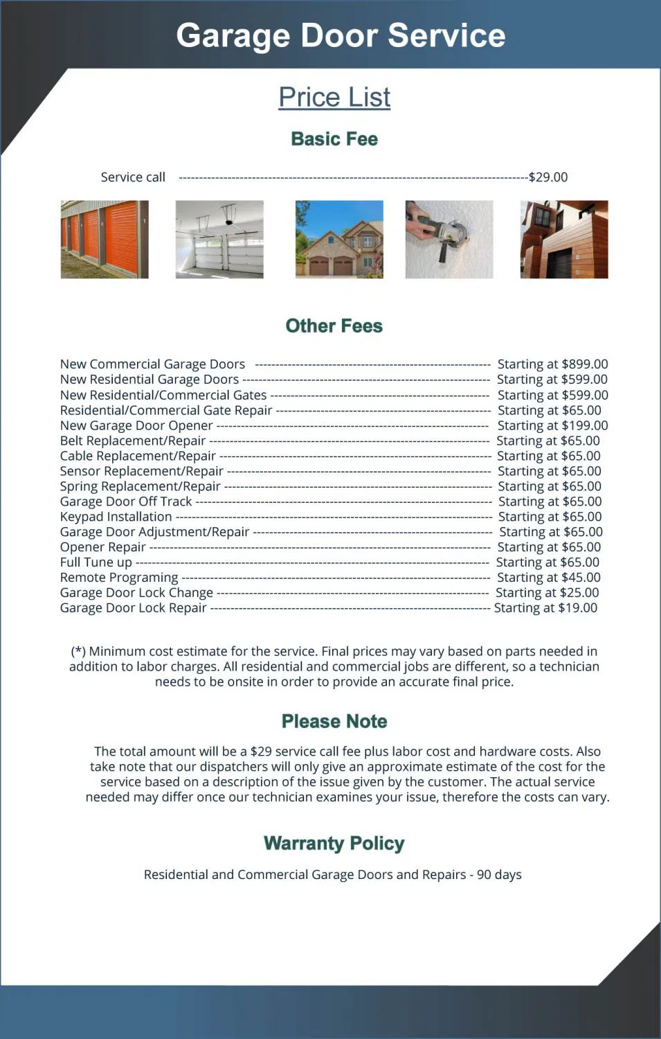 Golden Garage Door Service Sterling, MA 978-206-7948