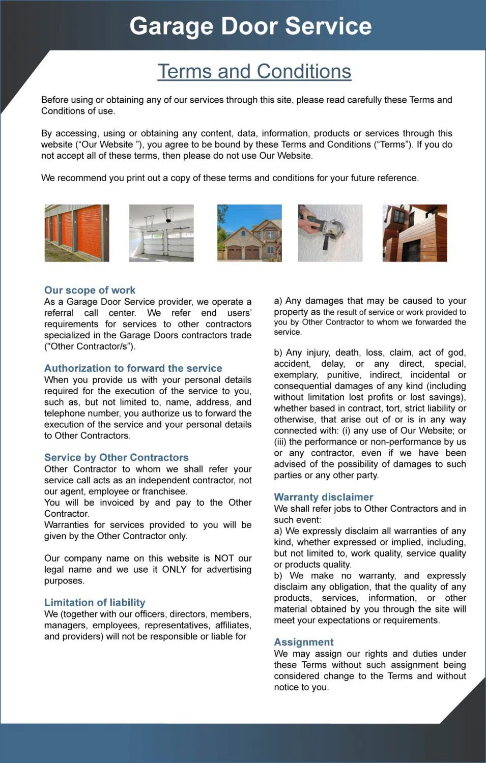 Golden Garage Door Service Sterling, MA 978-206-7948